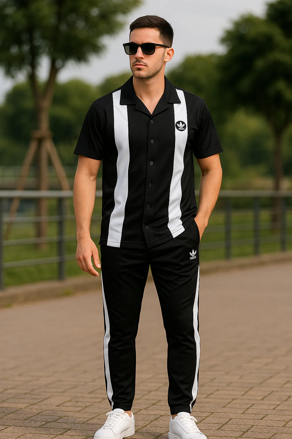 Side Panel Adidas Original Tracksuit