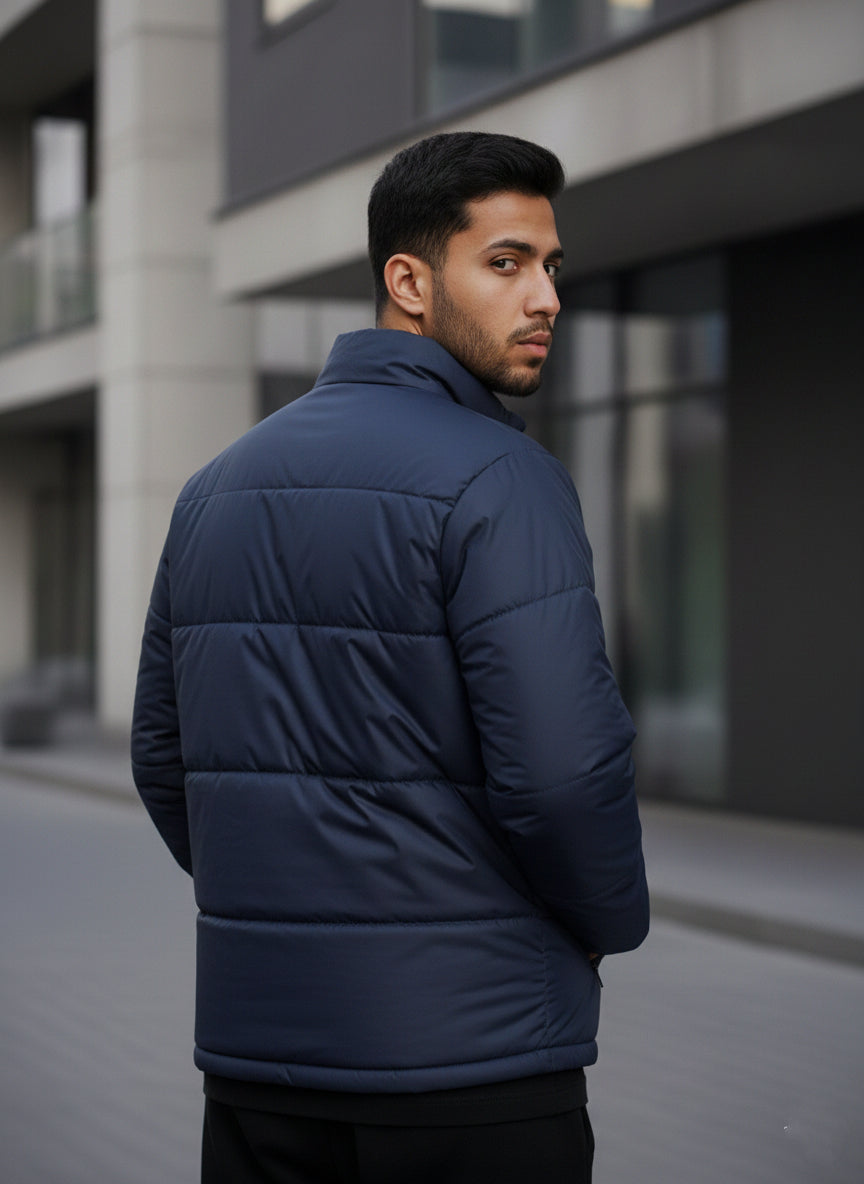 Adidas Puffer Jacket - Blue