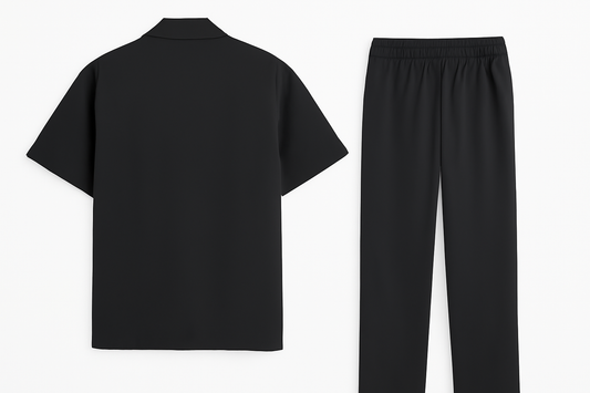 Men’s Black Premium Safari Tracksuit