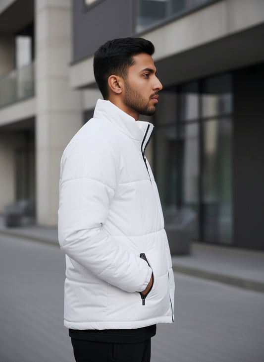 Adidas Puffer Jacket - White