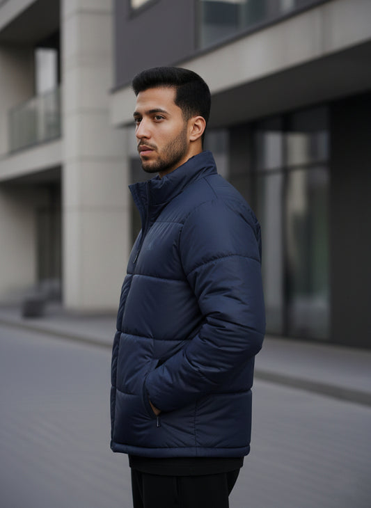 Adidas Puffer Jacket - Blue