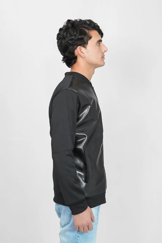 Leather Jacket  ( Black )
